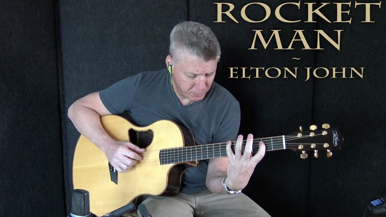 Rocket Man - Elton John - Fingerstyle Guitar Cover