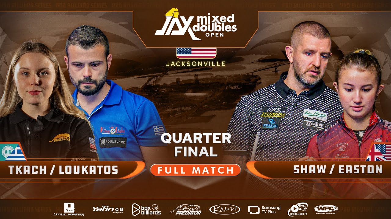 TKACH/LOUKATOS vs SHAW/EASTON ▸ Jax Mixed Doubles Open 2025 🇺🇸