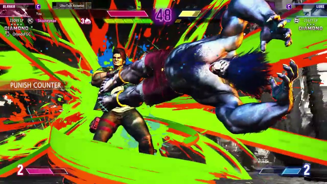 Street Fighter 6 - Blanka vs Luke Ranked