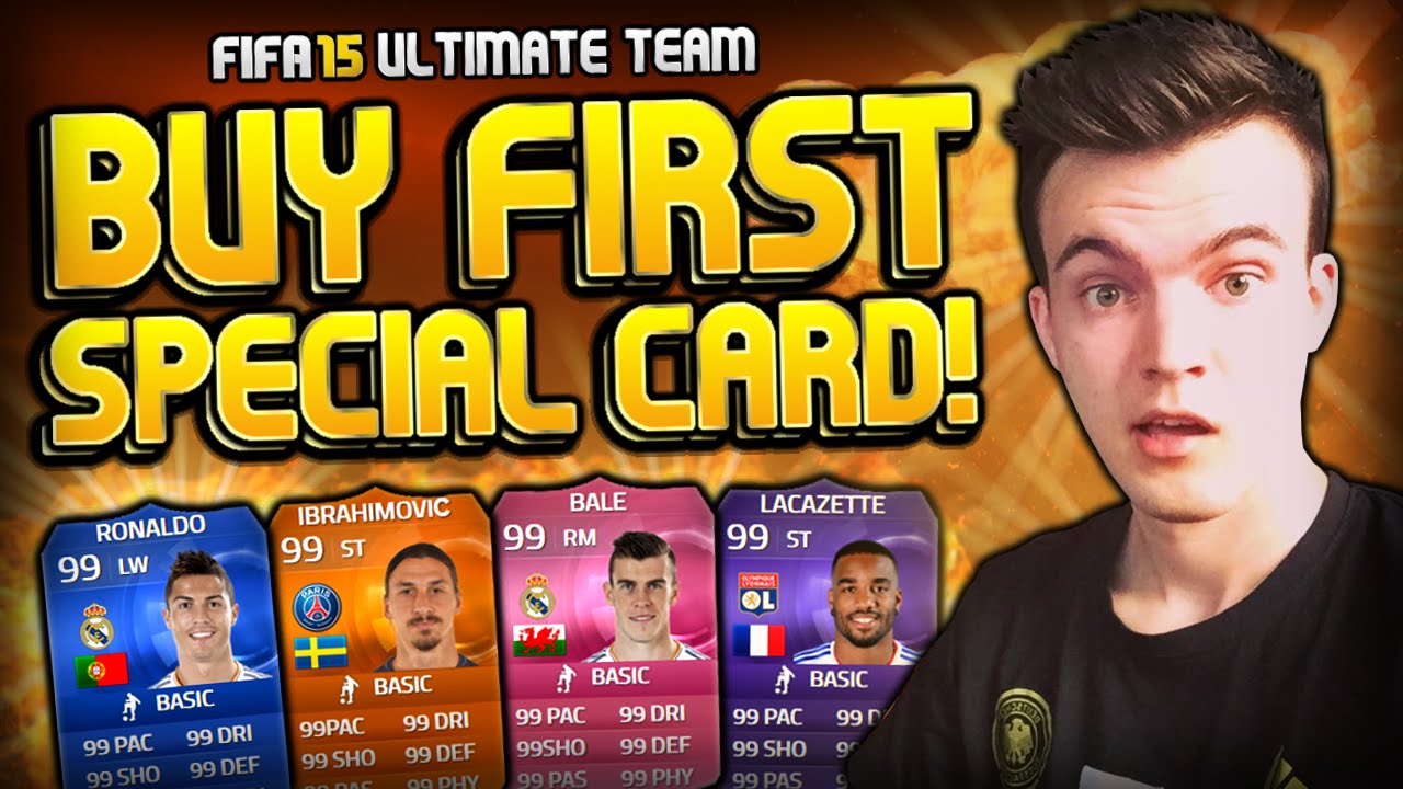 BUY FIRST GUY SPECIAL CARD (RECORD BREAKER/TOTS/IF) [FIFA 15 Ultimate Team]