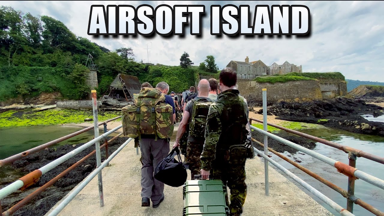 How To Play Airsoft On A Derelict Island (Drakes Island)