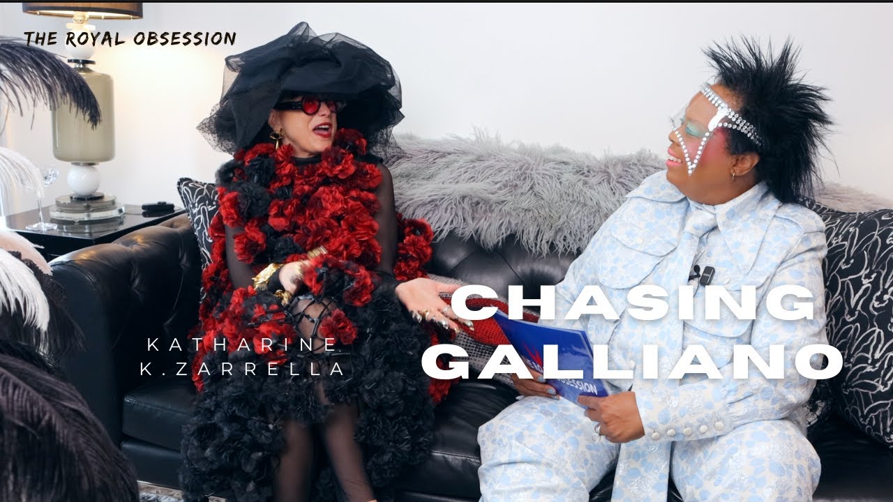 Chasing Galliano: Katharine K. Zarrella | Where Words Meet Wardrobe! -part 2|Home Tour !