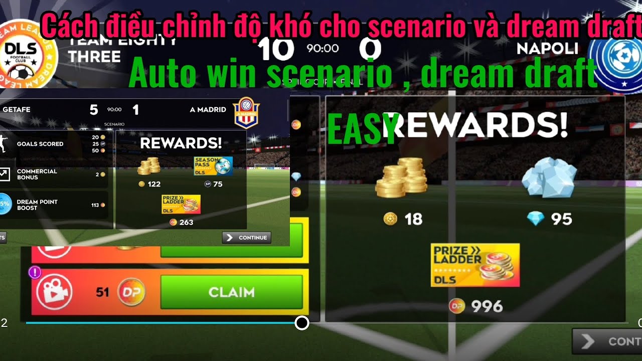 Cách điều chỉnh độ khó của bot trong Scenario và Dream Draft 🙀