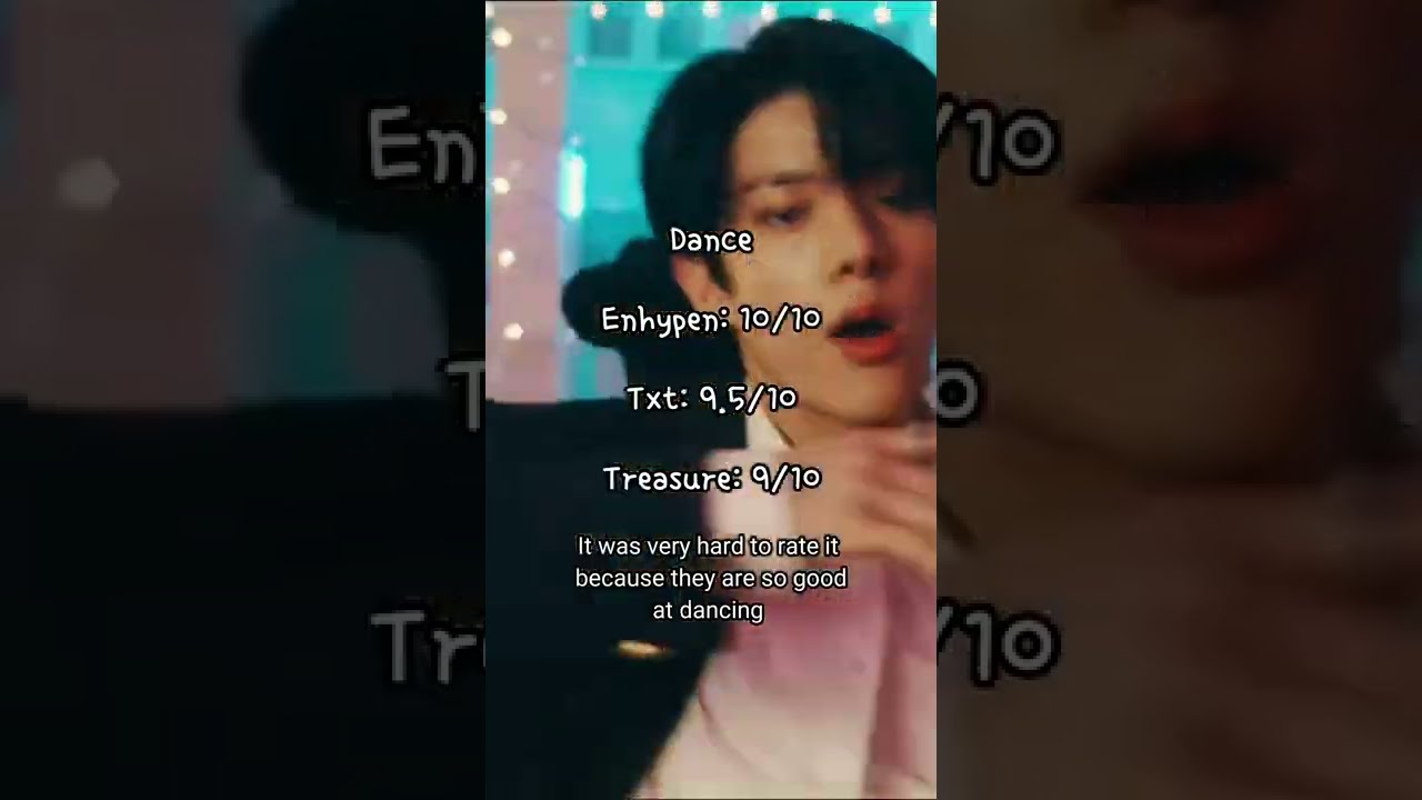 Rating Enhypen, Treasure and TxT