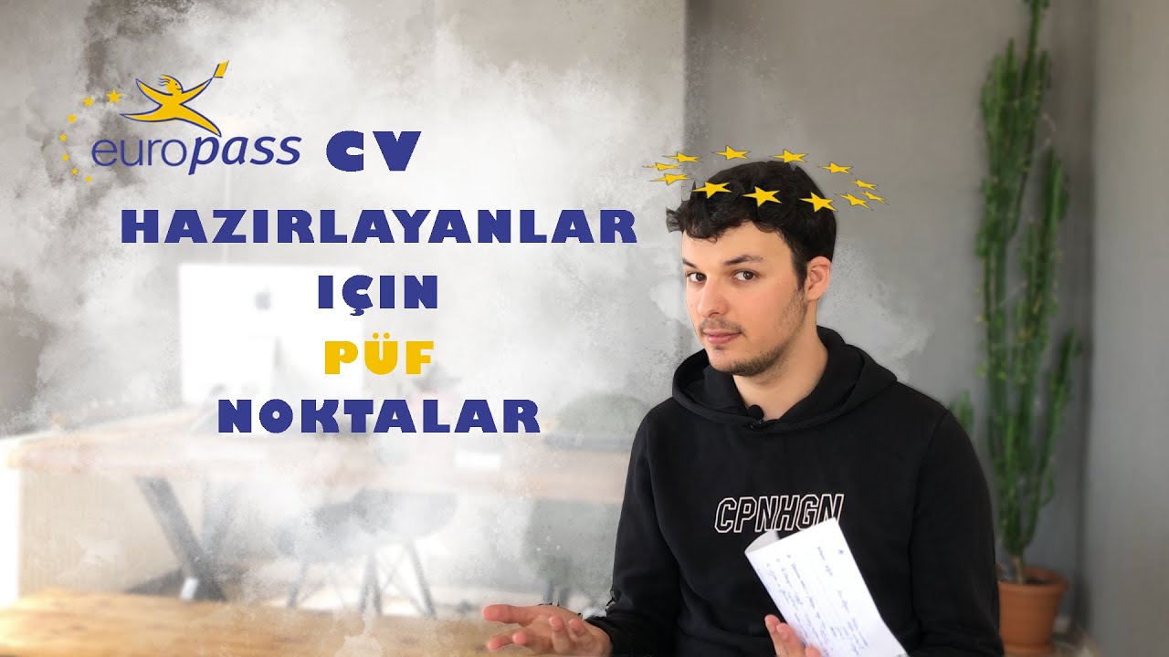 ADIM ADIM CV HAZIRLIYORUZ | Europass | Erasmus+