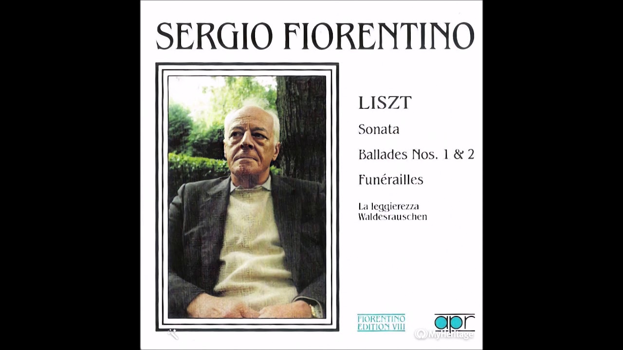 Sergio Fiorentino plays Liszt's Sonata in B minor (1997)