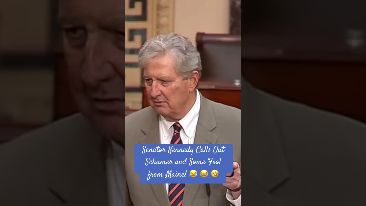 Сенатор Кеннеди разоблачил Шумера и какого-то дурака из штата Мэн! 😂 😂 🤣