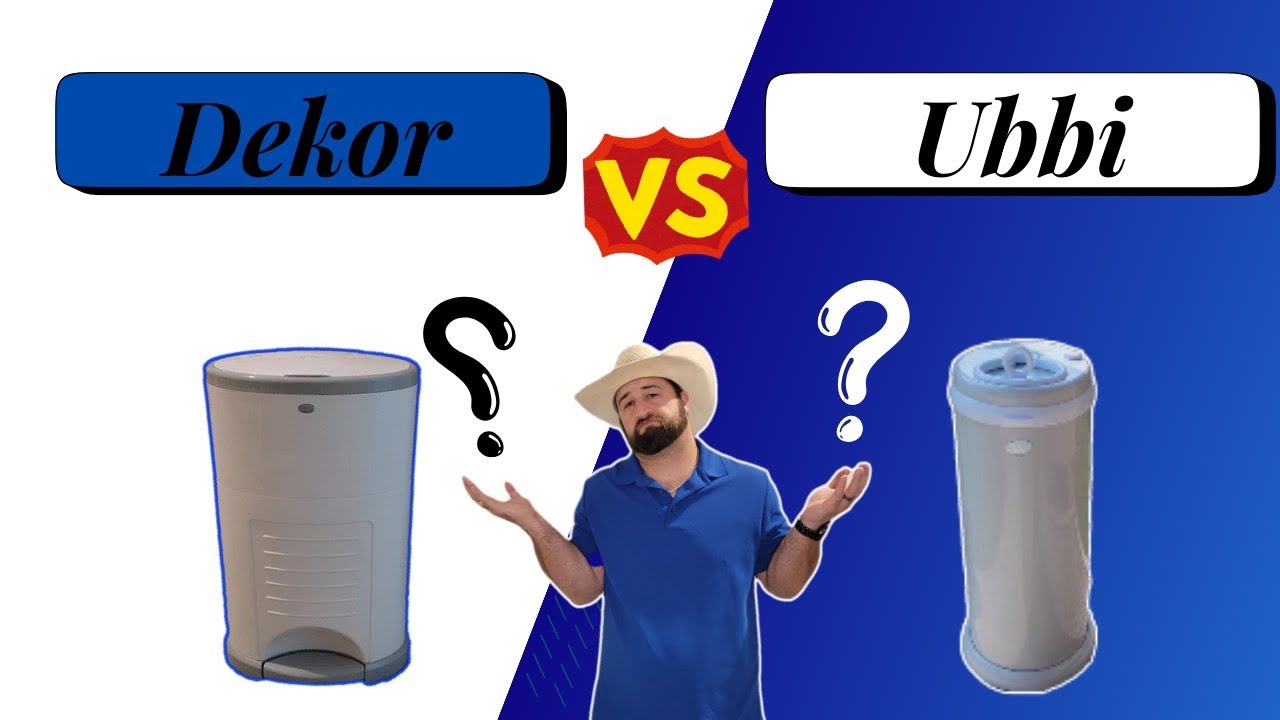 DEKOR VS. UBBI! The Ultimate Diaper Pail Showdown! (Long Term Review)