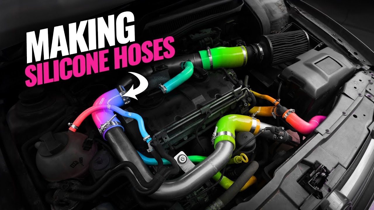 MAKING SILICONE HOSES!🌈HOW HARD CAN IT BE? 🤔