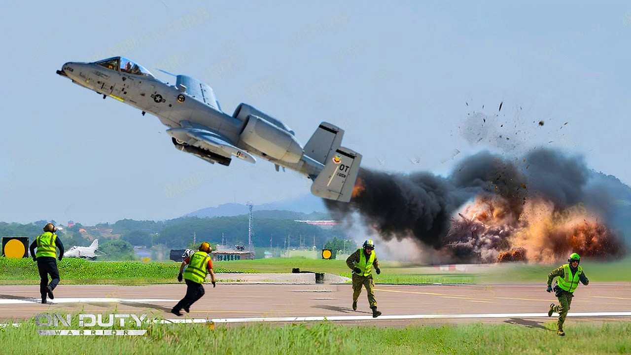 Иранская паника! Женщина-пилот американского самолета A-10 доминирует в небе над Ближним Востоком.