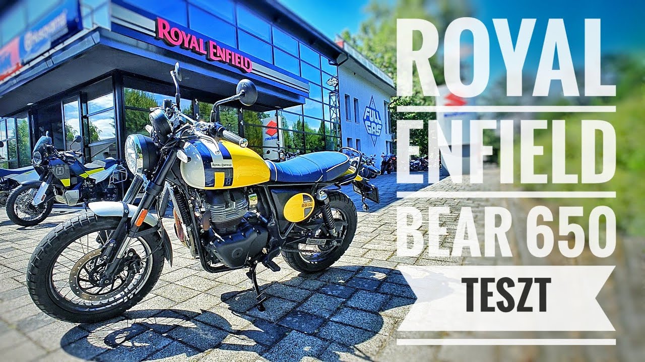 Royal Enfield Bear 650 (2025) teszt - A bakancslistás motor!