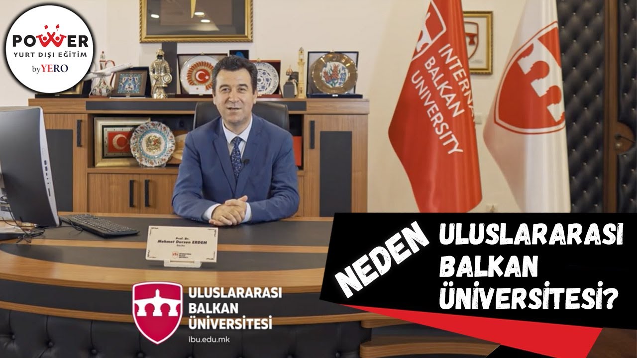 Neden Uluslararası Balkan Üniversitesi? Rektörümüzün gözünden Kuzey Makedonya. #sınavsızuniversite