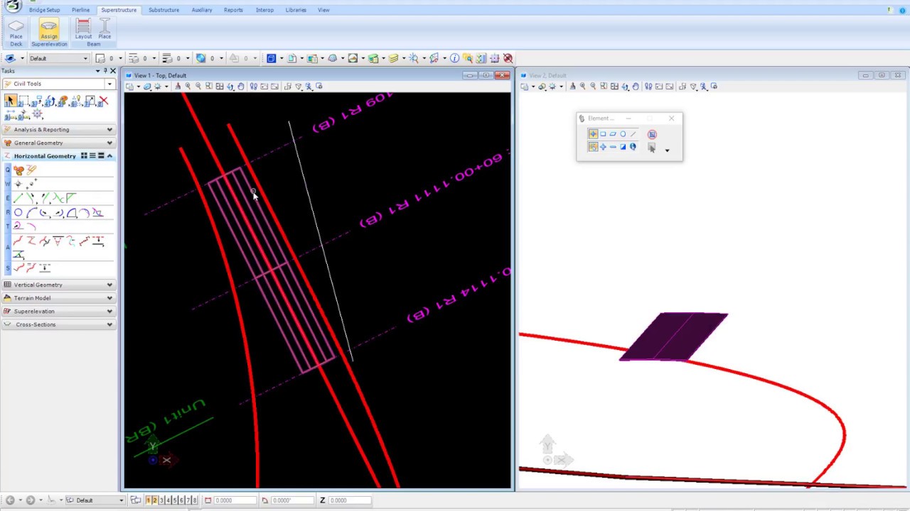 OpenBridge Modeler - Variable Deck Width