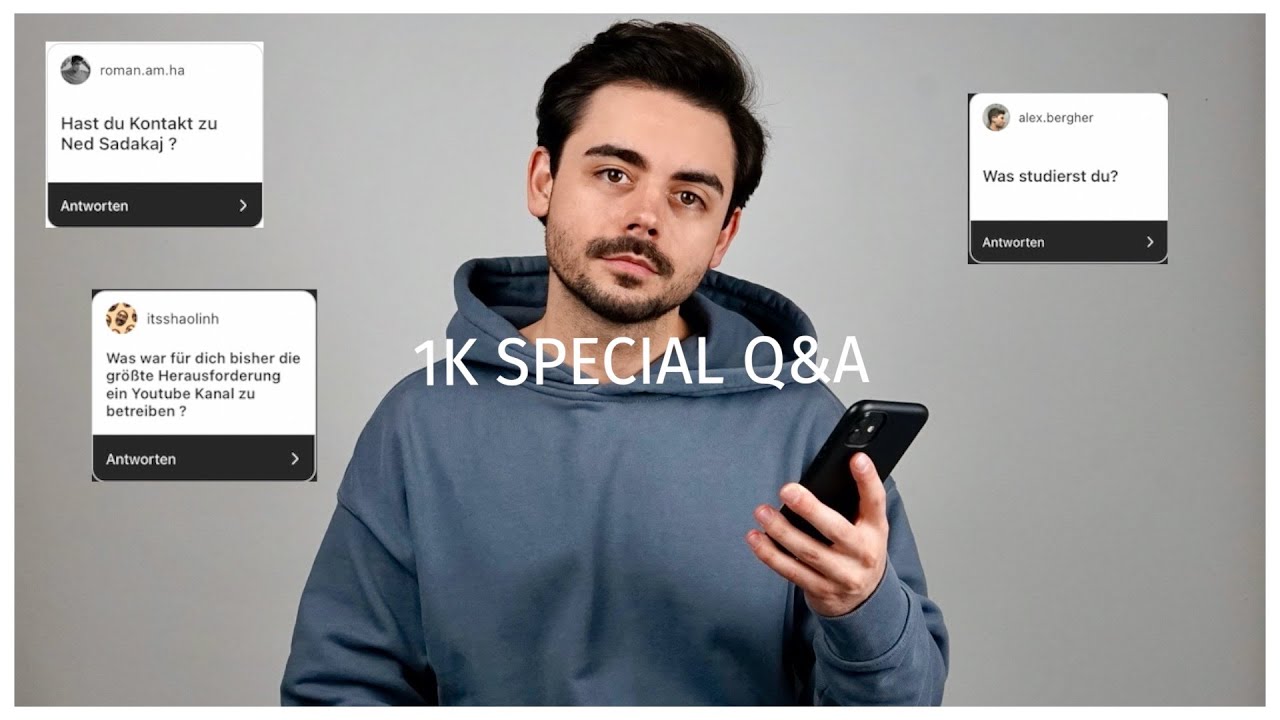 Weitere Mittelscheitvideos?? | Kontakt zu @DENSADIKAJ ?? | 1k Special Q&A | @JoelKsn