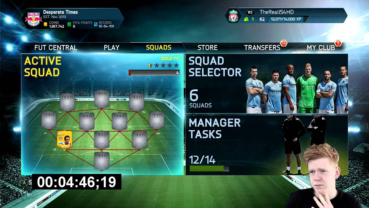 MOTM X2!!! 7 MINUTE SQUADS - FIFA 14