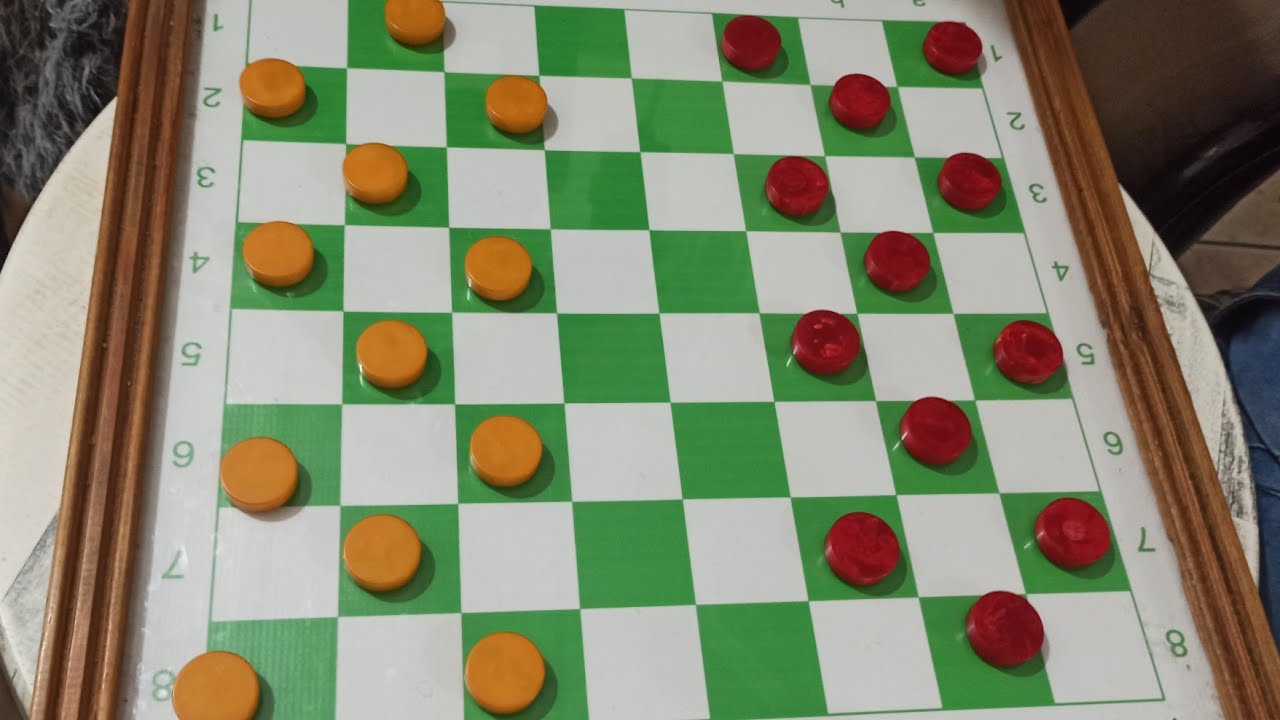 مواجهة بلا رحمة ⚔️الداما 🏁 مغربية بمستوى عاليخطأ واحد = نهاية المباراة ❌🔥 #checkers #الضامة 