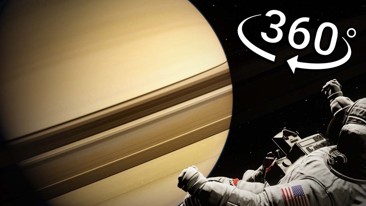 360&deg; VR - Falling Into Saturn