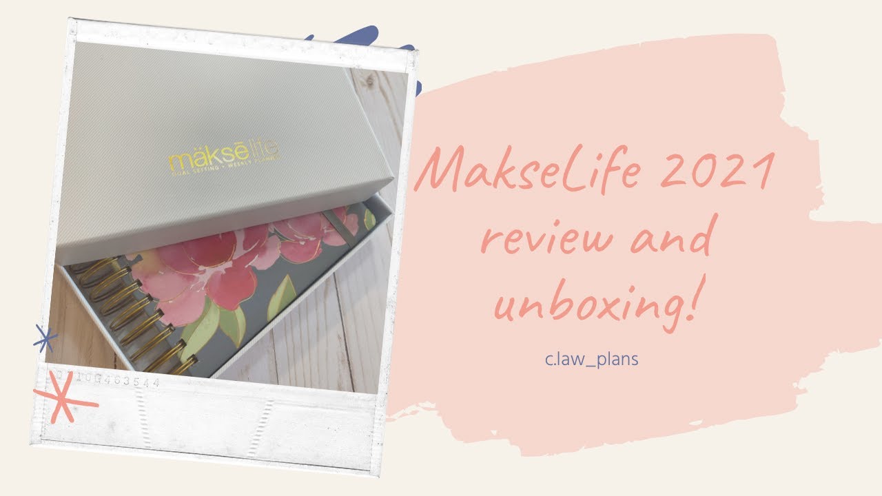 MakseLife 2021 Planner and Review