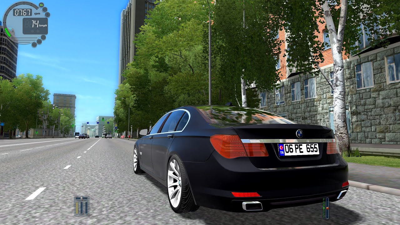 City Car Driving 1.4.1 BMW 740D F01 [1080P]
