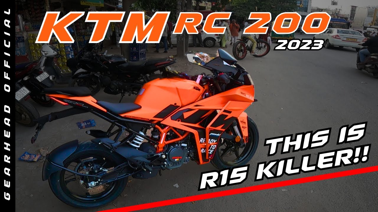 2023 KTM RC 200 | Ride Review | More Value for money than R15 | Gearhead Official