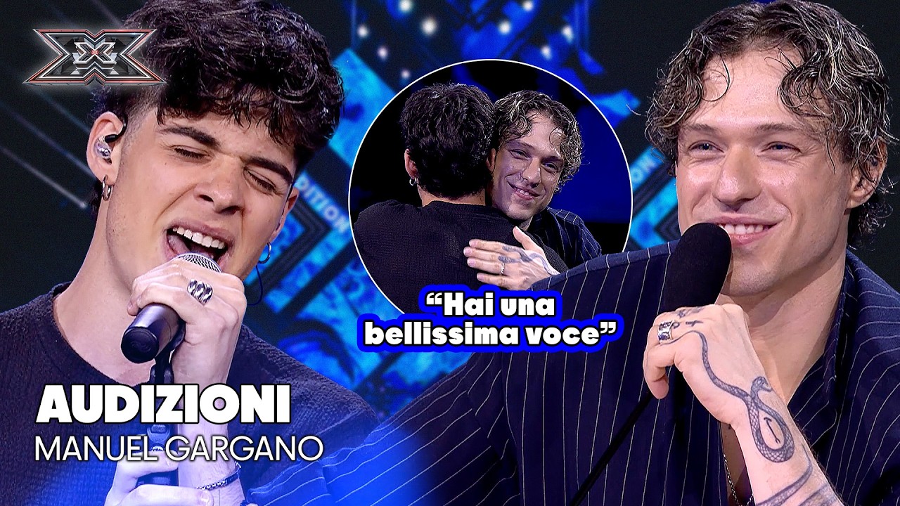 Manuel canta &ldquo;Se t&rsquo;innamori muori&rdquo; di Noemi | X Factor 2026 Audizioni 2