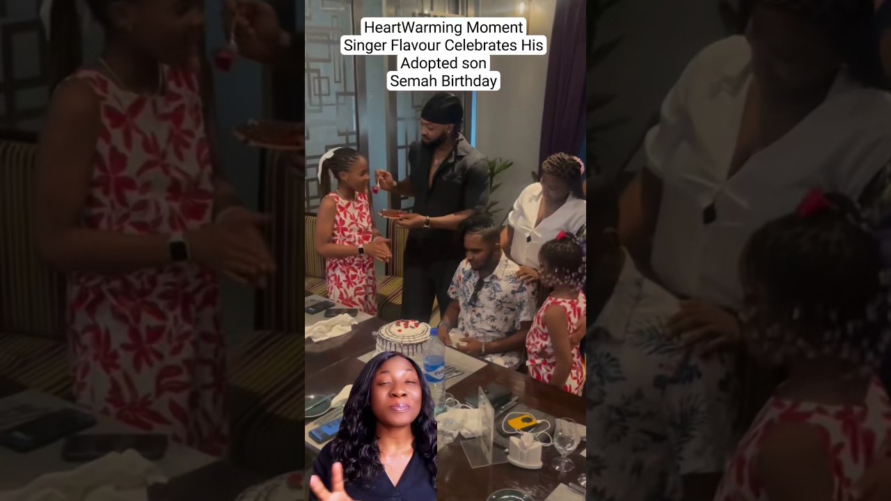 HeartWarming  Moment Singer Flavour Celebrates His Son's Birthday #flavour #2niteflavour