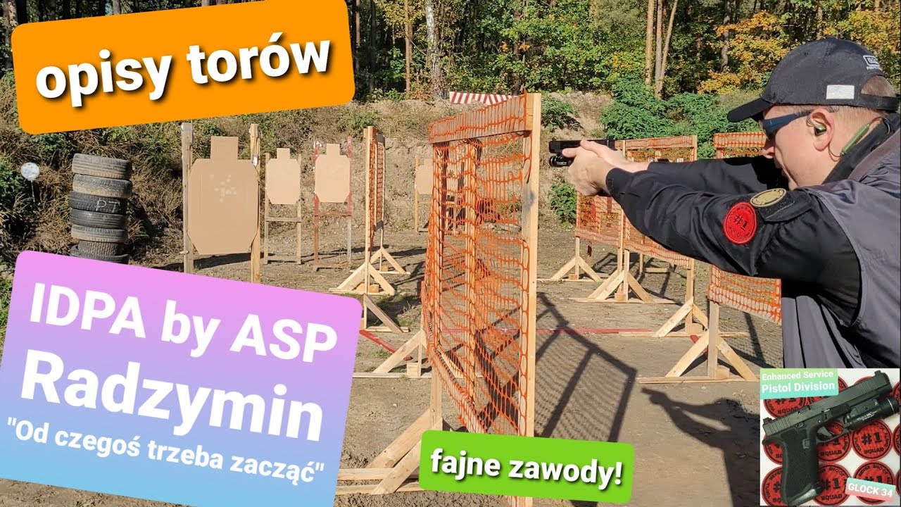 Zawody IDPA by ASP w Radzyminie 🥇ESP division GLOCK 34 Soldier Academy