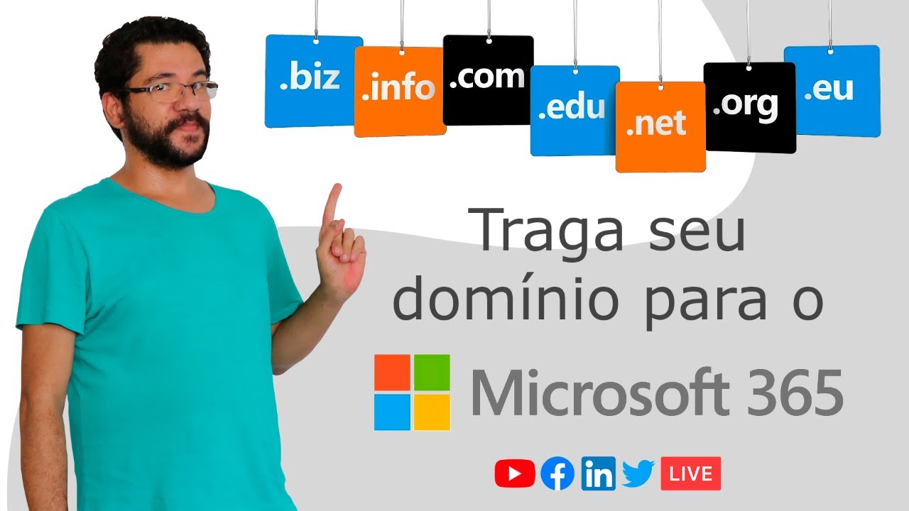 Traga seu domínio para o Microsoft 365