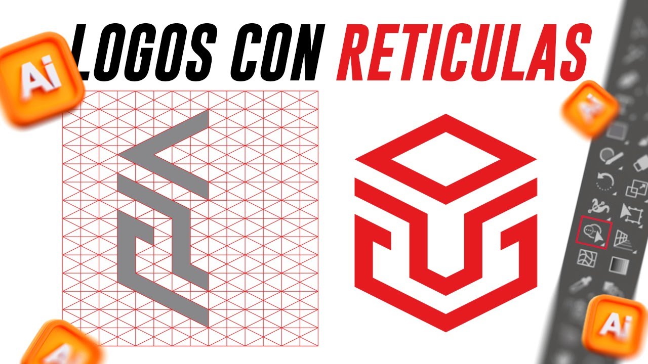 CREA LOGOS EN MINUTOS CON UNA RETICULA