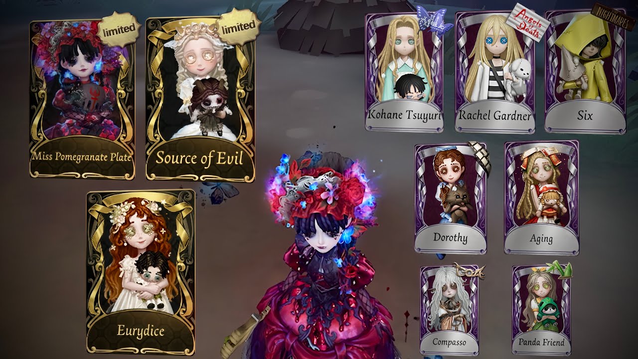 Identity V | Играю во все эпические и золотые костюмы «Маленькой девочки» в новом режиме леса