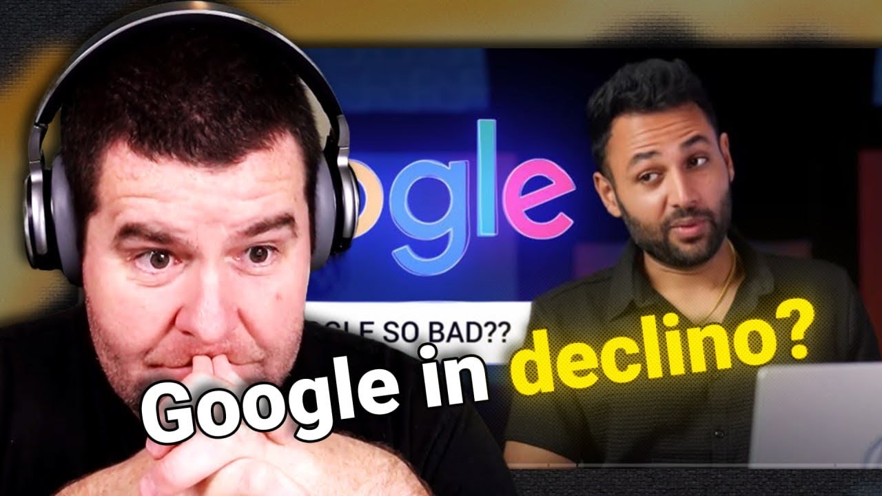 Il triste declino di Google | Reaction a Mr. Whosetheboss
