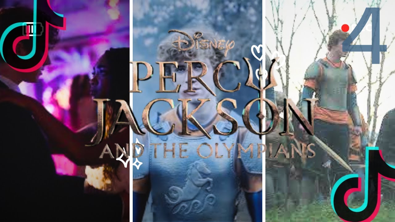 Percy Jackson Season 2 tiktok edits because we got PERCABETH dance!!