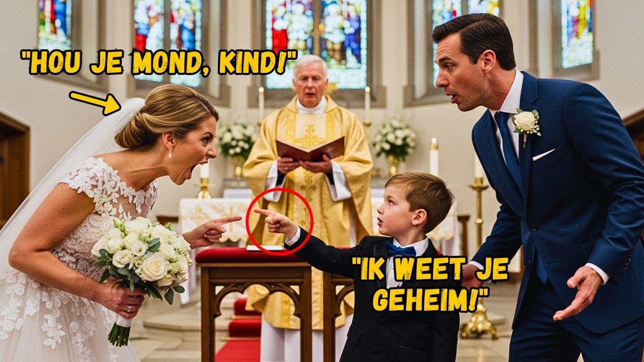 “ZOON VAN MILJARDAIR OPENT MOND AAN HET ALTAAR — WAT HIJ ZEI DEED ZIJN VADER HET HUWELIJK ANNULEREN”