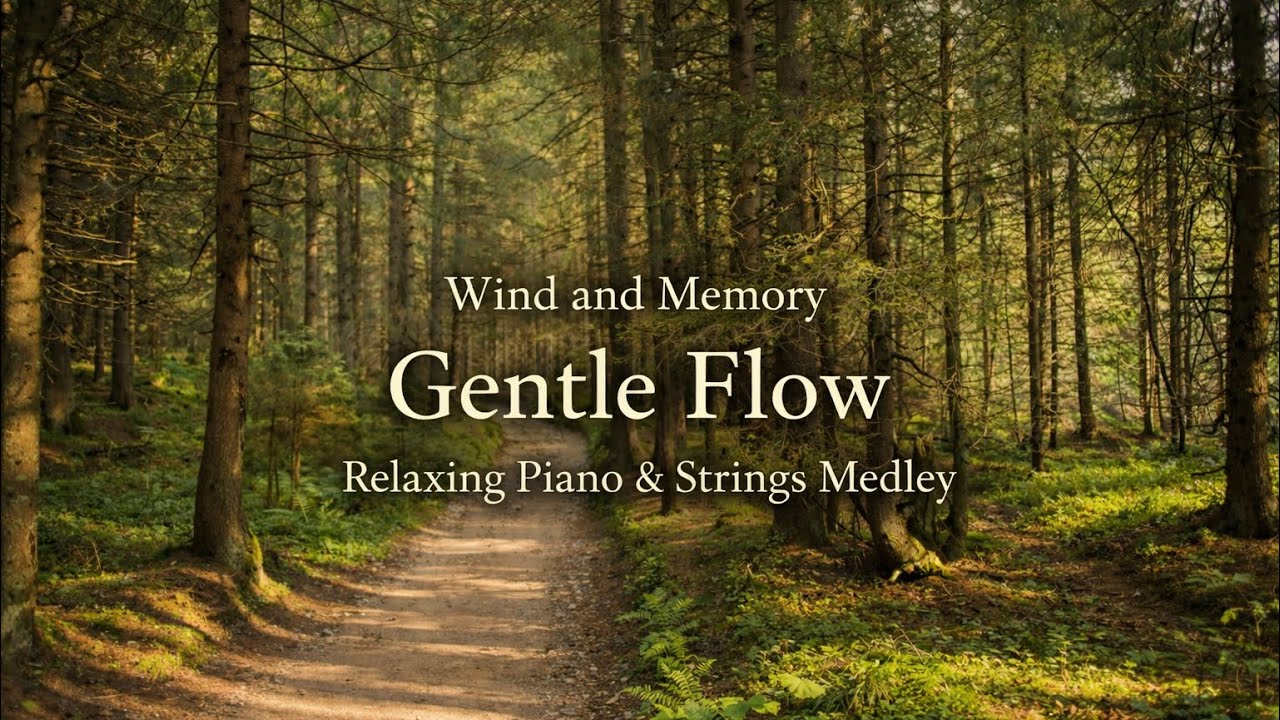🌿 Gentle Flow &ndash; Relaxing Piano & Strings Medley | Wind and Memory