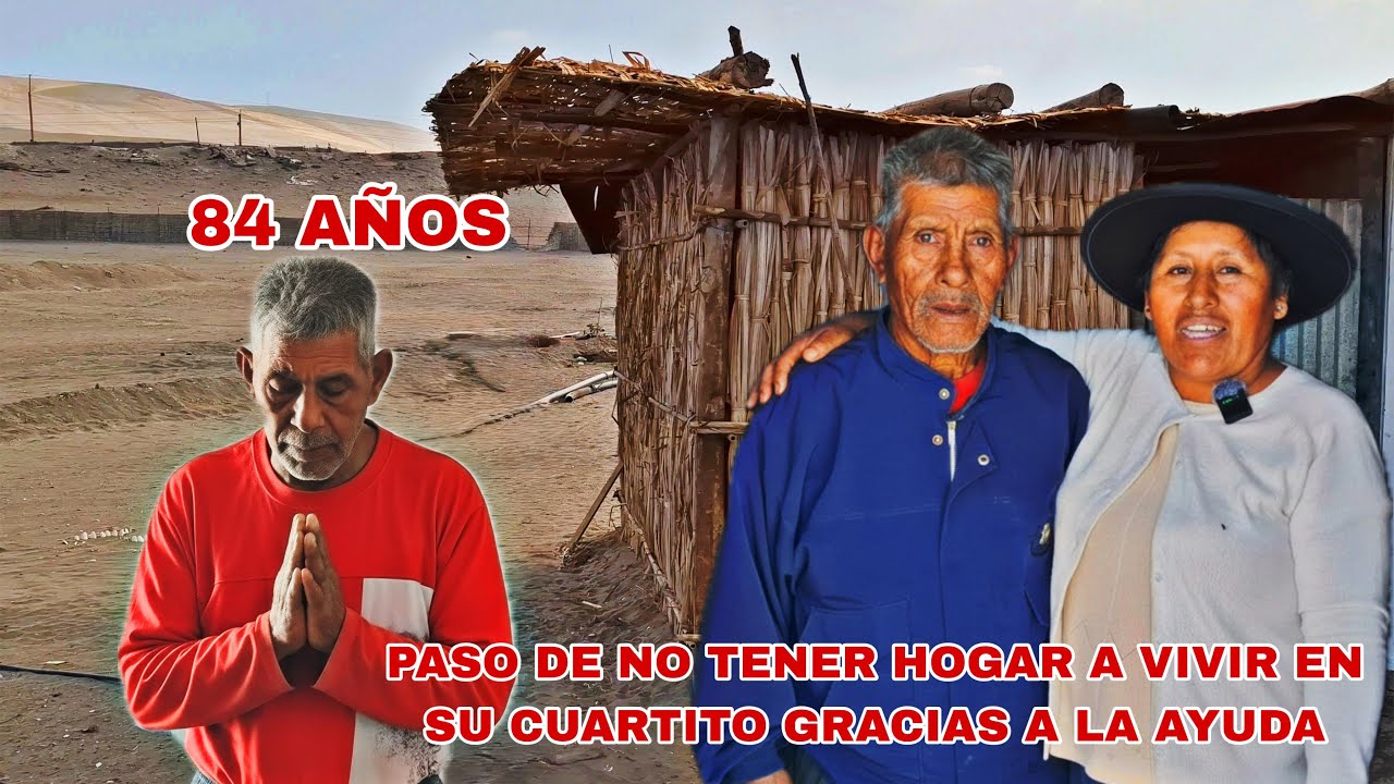 “Don Luzgardo, 84 años: entre pérdidas y victorias gracias a la solidaridad”🙏❤️