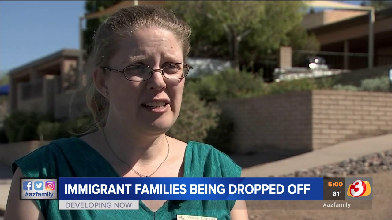 VIDEO: Arizona churches looking after migrant families seeking asylum