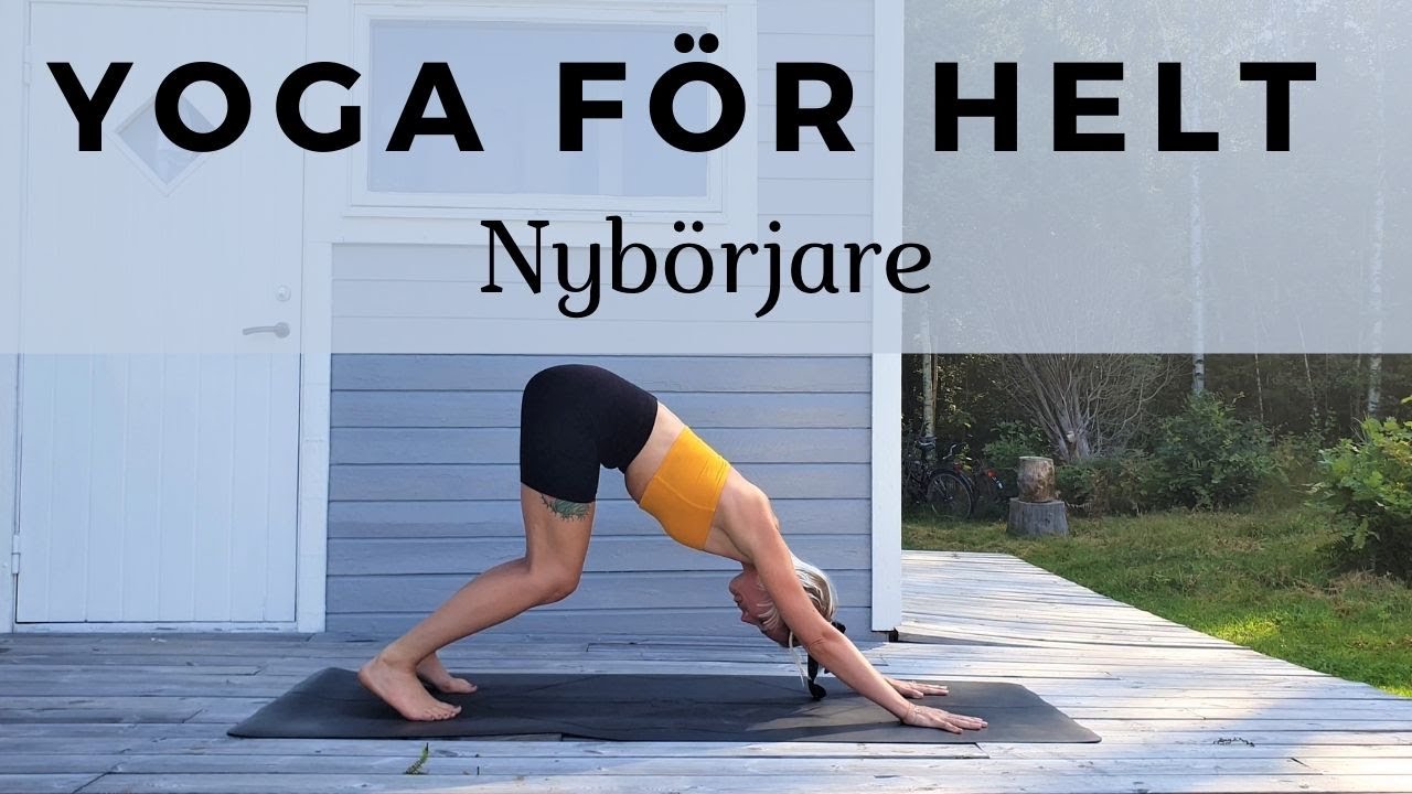Yoga för helt nybörjare - 10 minuter Yoga på svenska