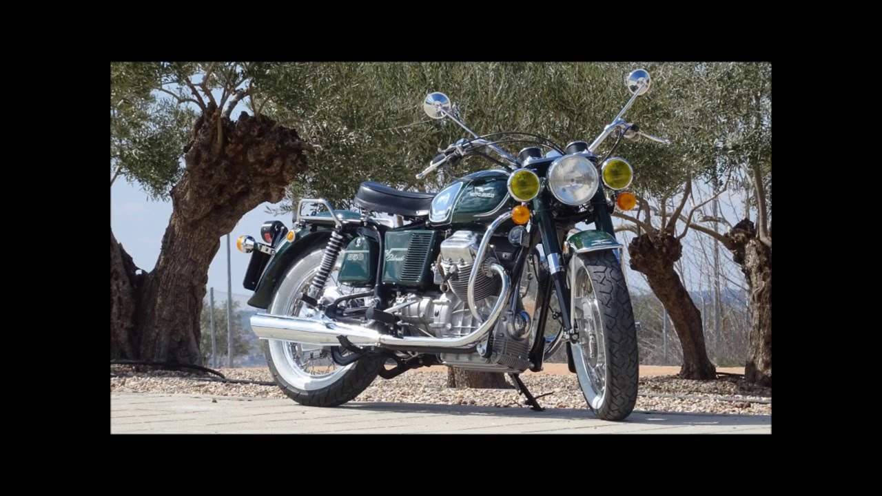 Resumen de la restauración  Guzzi V7 850 de 1973