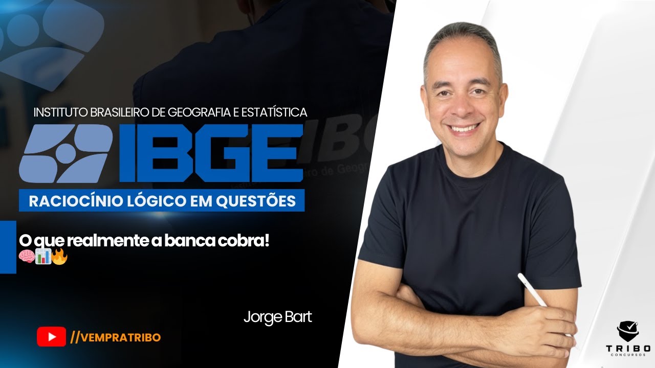 IBGE: Raciocínio Lógico em questões: O que realmente a banca cobra! 🧠📊🔥