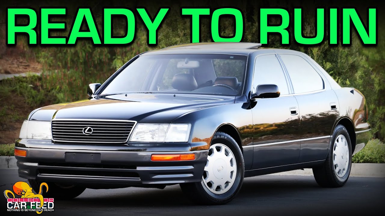 The LEXUS LS400 is a VIP luxury sedan that will outlive you