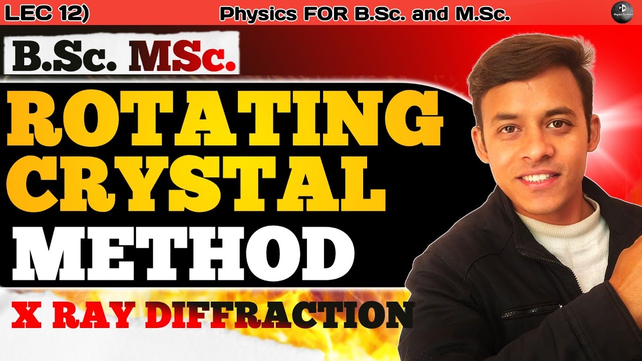 Solid state (lecture-12), Rotating crystal method, Method of X ray diffraction