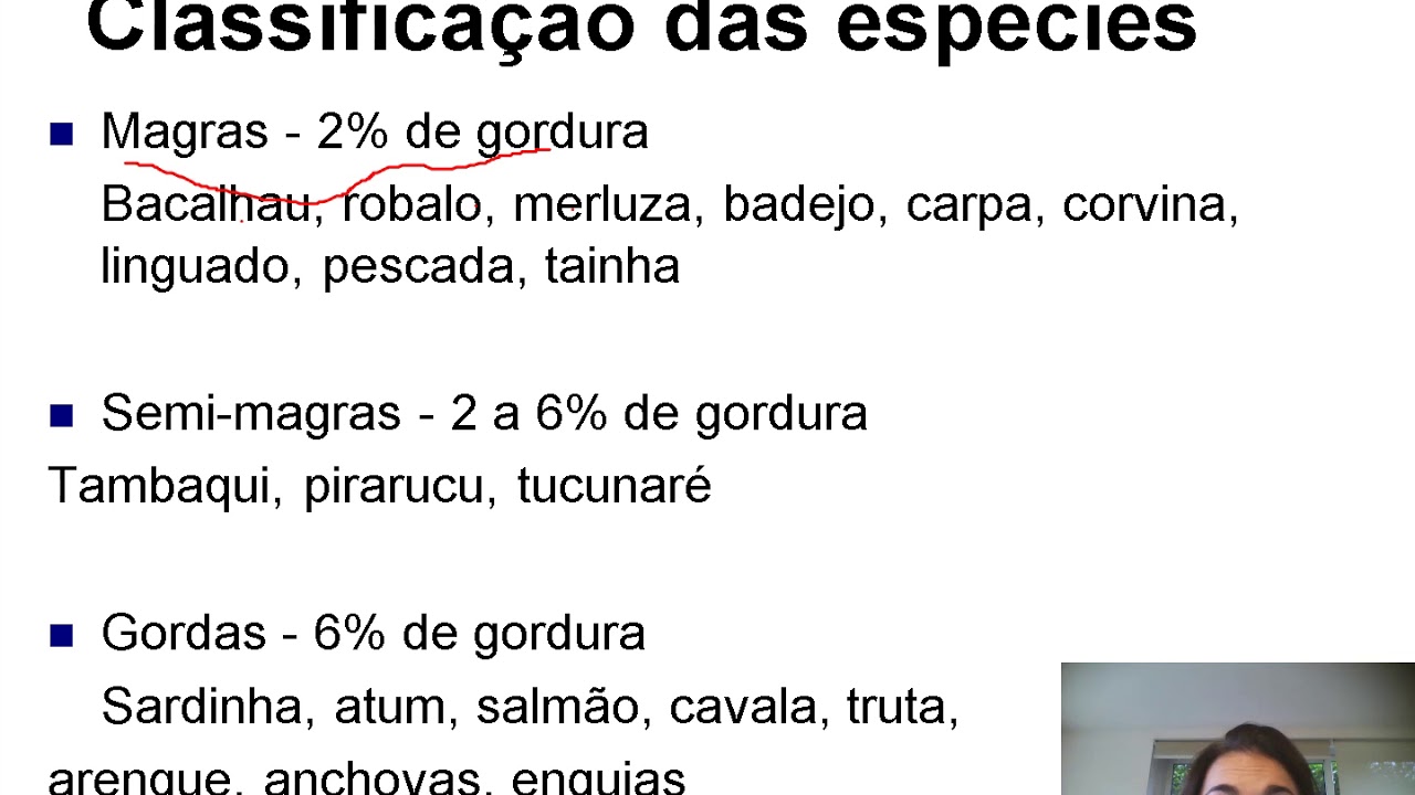 Aula 9 Tecnologia de pescados Parte1 video