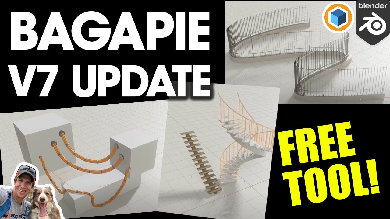 The BEST FREE TOOL For Blender Just Got an Update! BAGAPIE V7!