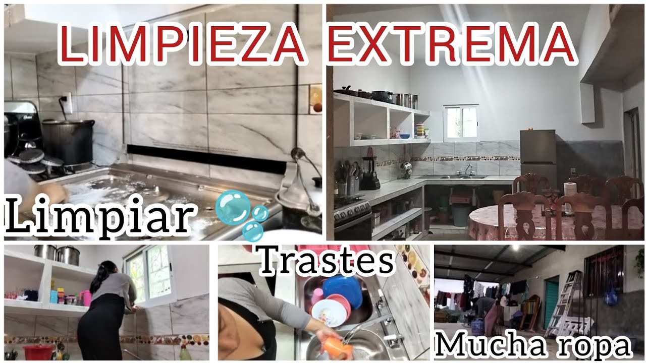 ✨LIMPIEZA Extrema de la cosina  así son mis días como mamá Alos 14 años#mamájoven 