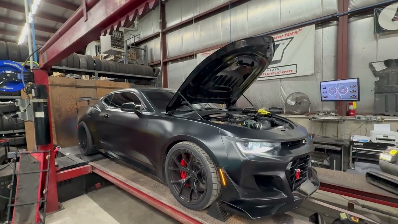 NicKey Stage II ZL1 on the Dyno