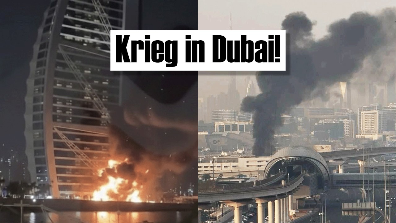 So brutal sieht Irans Angriff auf Dubai aus
