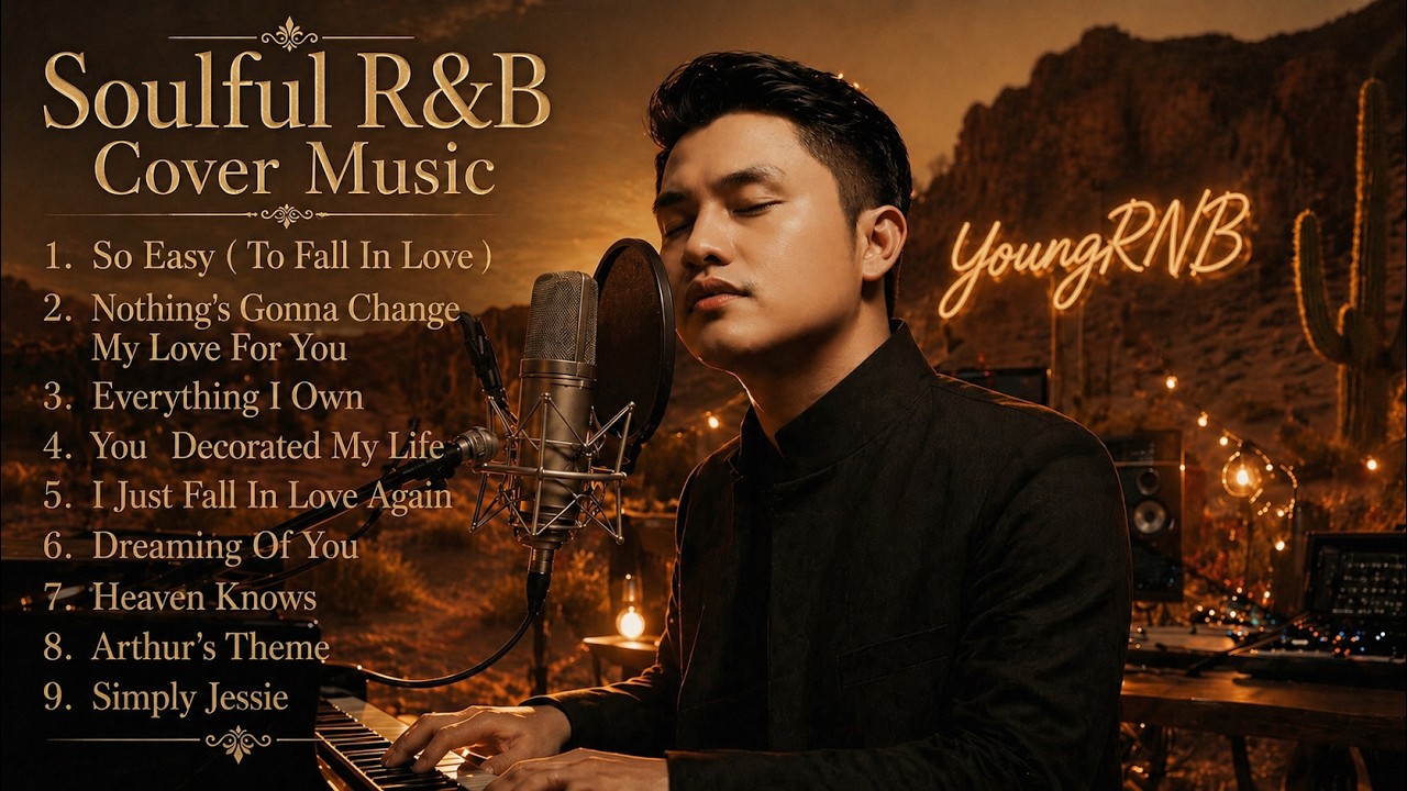 Soulful R&B Covers 🎧 Relaxing Love Songs Playlist | YoungRNB