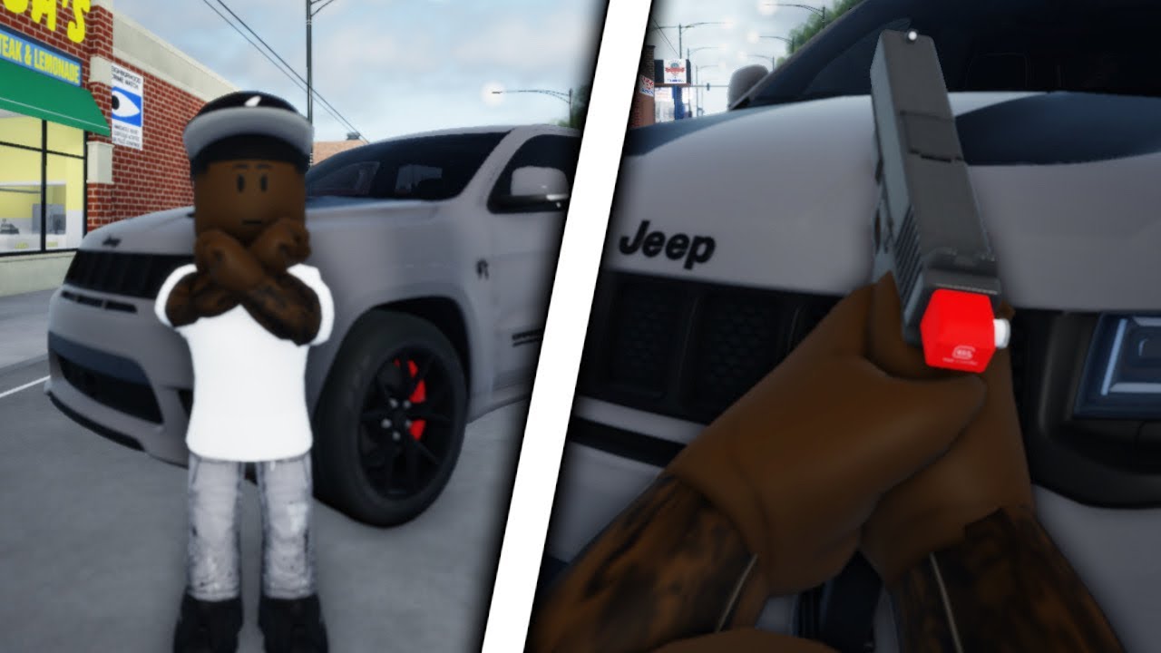 Я застал противника врасплох в этой ролевой игре Chicago HOOD FIVEM на ROBLOX...