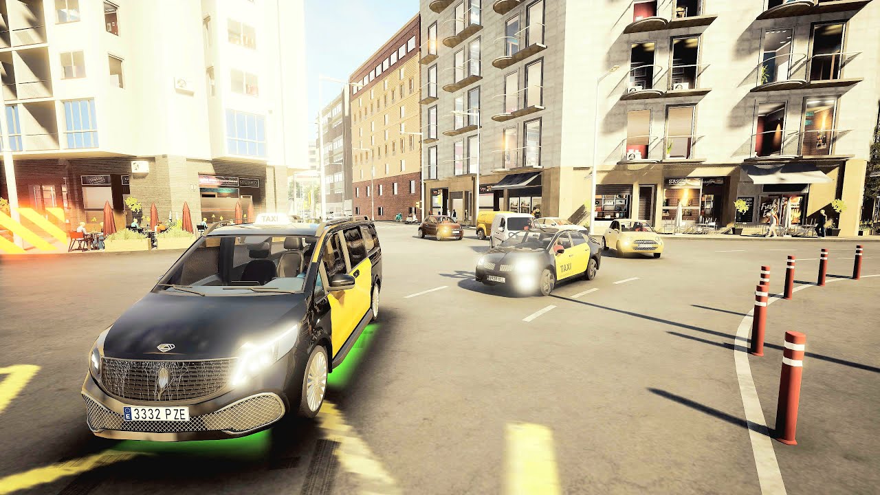 TAXI LIFE: CITY DRIVING SIMULATOR UBER STYLE JOB -PS5 PRO LIVE GAMEPLAY