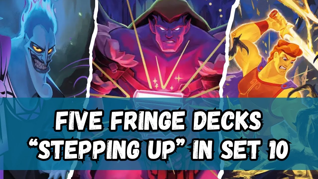 These Fringe Decks Are Ready to Make the Jump! | Lorcana Set 10 Decklists & Breakdown